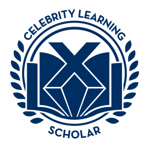 Celebrity Scholar certification badge