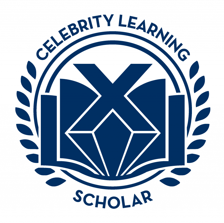 Celebrity Scholar certification badge